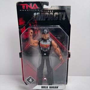 TNA Deluxe Impact Series 4 Hulk Hogan Jakks Pacific Wrestling Figure